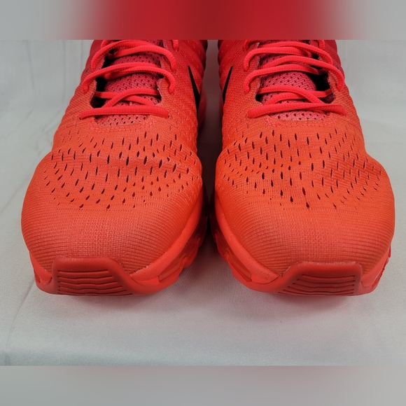 Nike Air Max 2017 Crimson Red Athletic Shoes Sneakers Mens Size 11.5 849559-602 - Picture 3 of 12